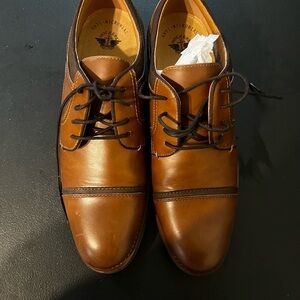 Dockers Brown Leather Men's Oxfords